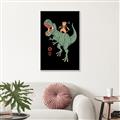 Picture of Catana T-Rex _GroupedProduct_Rectangle_Portrait_Canvas_Framed_