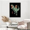 Picture of Catana T-Rex _GroupedProduct_Rectangle_Portrait_Canvas_Framed_