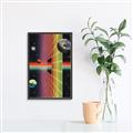 Picture of Space Rainbow Poster  _GroupedProduct_Rectangle_Portrait_Canvas_Framed_