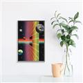 Picture of Space Rainbow Poster  _GroupedProduct_Rectangle_Portrait_Canvas_Framed_