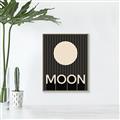Picture of Moon Typography Poster _GroupedProduct_Rectangle_Portrait_Canvas_Framed_