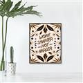 Picture of Work Smarter Not Harder Typography Poster _GroupedProduct_Rectangle_Portrait_Canvas_Framed_