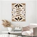 Picture of Work Smarter Not Harder Typography Poster _GroupedProduct_Rectangle_Portrait_Canvas_Framed_
