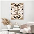 Picture of Work Smarter Not Harder Typography Poster _GroupedProduct_Rectangle_Portrait_Canvas_Framed_