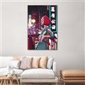 Picture of Girl in Japan _GroupedProduct_Rectangle_Portrait_Canvas_Framed_
