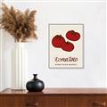 Picture of Food Art - Tomatoes Rome Food Market _GroupedProduct_Rectangle_Portrait_Canvas_Framed_