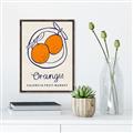 Picture of Food Art - Oranges Valencia Fruit Market _GroupedProduct_Rectangle_Portrait_Canvas_Framed_