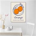 Picture of Food Art - Oranges Valencia Fruit Market _GroupedProduct_Rectangle_Portrait_Canvas_Framed_