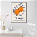 Picture of Food Art - Oranges Valencia Fruit Market _GroupedProduct_Rectangle_Portrait_Canvas_Framed_