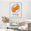Picture of Food Art - Oranges Valencia Fruit Market _GroupedProduct_Rectangle_Portrait_Canvas_Framed_