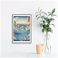 Picture of Awa Province Naruto Whirlpools _GroupedProduct_Rectangle_Portrait_Canvas_Framed_