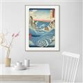 Picture of Awa Province Naruto Whirlpools _GroupedProduct_Rectangle_Portrait_Canvas_Framed_