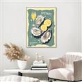 Picture of Oysters Poster _GroupedProduct_Rectangle_Portrait_Canvas_Framed_