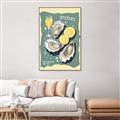 Picture of Oysters Poster _GroupedProduct_Rectangle_Portrait_Canvas_Framed_
