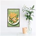 Picture of Caesar Salad Poster _GroupedProduct_Rectangle_Portrait_Canvas_Framed_