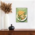 Picture of Caesar Salad Poster _GroupedProduct_Rectangle_Portrait_Canvas_Framed_