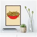 Picture of China Noodles _GroupedProduct_Rectangle_Portrait_Canvas_Framed_