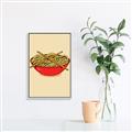 Picture of China Noodles _GroupedProduct_Rectangle_Portrait_Canvas_Framed_