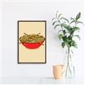 Picture of China Noodles _GroupedProduct_Rectangle_Portrait_Canvas_Framed_