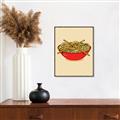 Picture of China Noodles _GroupedProduct_Rectangle_Portrait_Canvas_Framed_