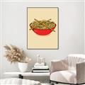 Picture of China Noodles _GroupedProduct_Rectangle_Portrait_Canvas_Framed_