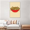 Picture of China Noodles _GroupedProduct_Rectangle_Portrait_Canvas_Framed_