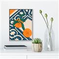 Picture of Summer Mandarins _GroupedProduct_Rectangle_Portrait_Canvas_Framed_