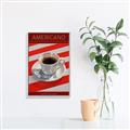 Picture of Americano Coffee _GroupedProduct_Rectangle_Portrait_Canvas_Framed_