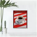 Picture of Americano Coffee _GroupedProduct_Rectangle_Portrait_Canvas_Framed_