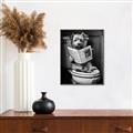 Picture of Potty Pooch _GroupedProduct_Rectangle_Portrait_Canvas_Framed_