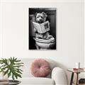Picture of Potty Pooch _GroupedProduct_Rectangle_Portrait_Canvas_Framed_