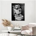 Picture of Potty Pooch _GroupedProduct_Rectangle_Portrait_Canvas_Framed_