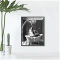 Picture of Splish Splash Safari _GroupedProduct_Rectangle_Portrait_Canvas_Framed_