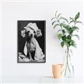 Picture of Spa Day Pooch _GroupedProduct_Rectangle_Portrait_Canvas_Framed_
