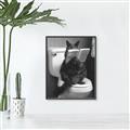 Picture of Kitty Cat Throne Room _GroupedProduct_Rectangle_Portrait_Canvas_Framed_