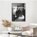 Picture of Kitty Cat Throne Room _GroupedProduct_Rectangle_Portrait_Canvas_Framed_
