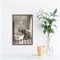 Picture of Luxuary Elephant _GroupedProduct_Rectangle_Portrait_Canvas_Framed_