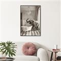 Picture of Luxuary Elephant _GroupedProduct_Rectangle_Portrait_Canvas_Framed_