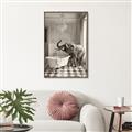 Picture of Luxuary Elephant _GroupedProduct_Rectangle_Portrait_Canvas_Framed_