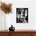 Picture of Penguin Romance _GroupedProduct_Rectangle_Portrait_Canvas_Framed_