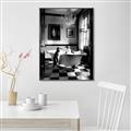Picture of Penguin Romance _GroupedProduct_Rectangle_Portrait_Canvas_Framed_