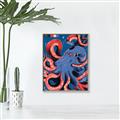 Picture of Tentacle Whirl Poster _GroupedProduct_Rectangle_Portrait_Canvas_Framed_