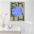 Picture of Breath Typography Poster _GroupedProduct_Rectangle_Portrait_Canvas_Framed_