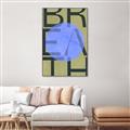 Picture of Breath Typography Poster _GroupedProduct_Rectangle_Portrait_Canvas_Framed_