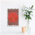 Picture of Good Morning Typography Poster _GroupedProduct_Rectangle_Portrait_Canvas_Framed_