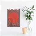Picture of Good Morning Typography Poster _GroupedProduct_Rectangle_Portrait_Canvas_Framed_