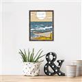 Picture of Summer Vacation Poster _GroupedProduct_Rectangle_Portrait_Canvas_Framed_