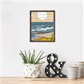 Picture of Summer Vacation Poster _GroupedProduct_Rectangle_Portrait_Canvas_Framed_