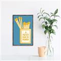 Picture of A Match May in Heaven Poster _GroupedProduct_Rectangle_Portrait_Canvas_Framed_