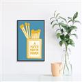 Picture of A Match May in Heaven Poster _GroupedProduct_Rectangle_Portrait_Canvas_Framed_